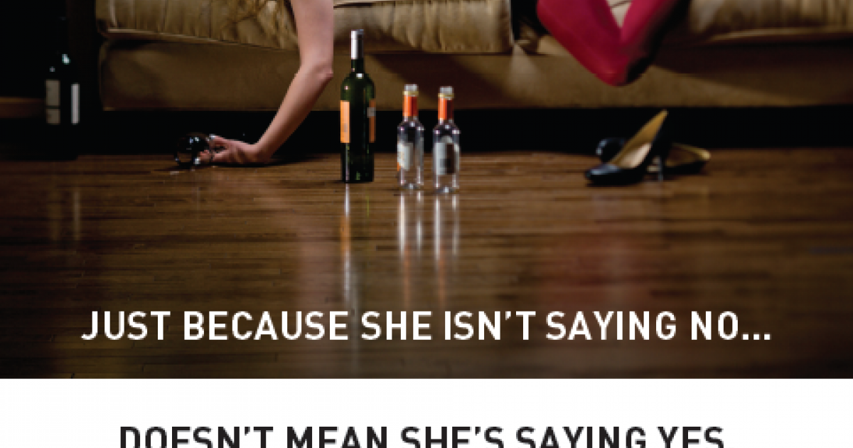 Just because shes drunk doesnt mean she wants to fuck Geor