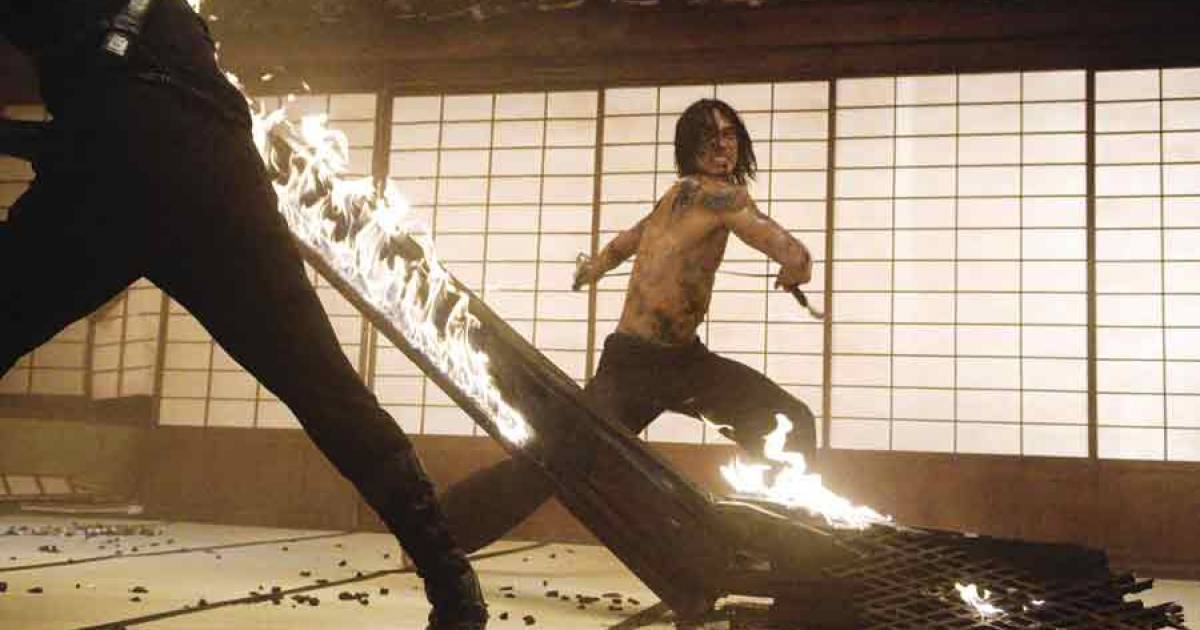 Rain as Raizo in Ninja Assassin (2009)  Ninja assassin movie, Ninja  movies, Ninja