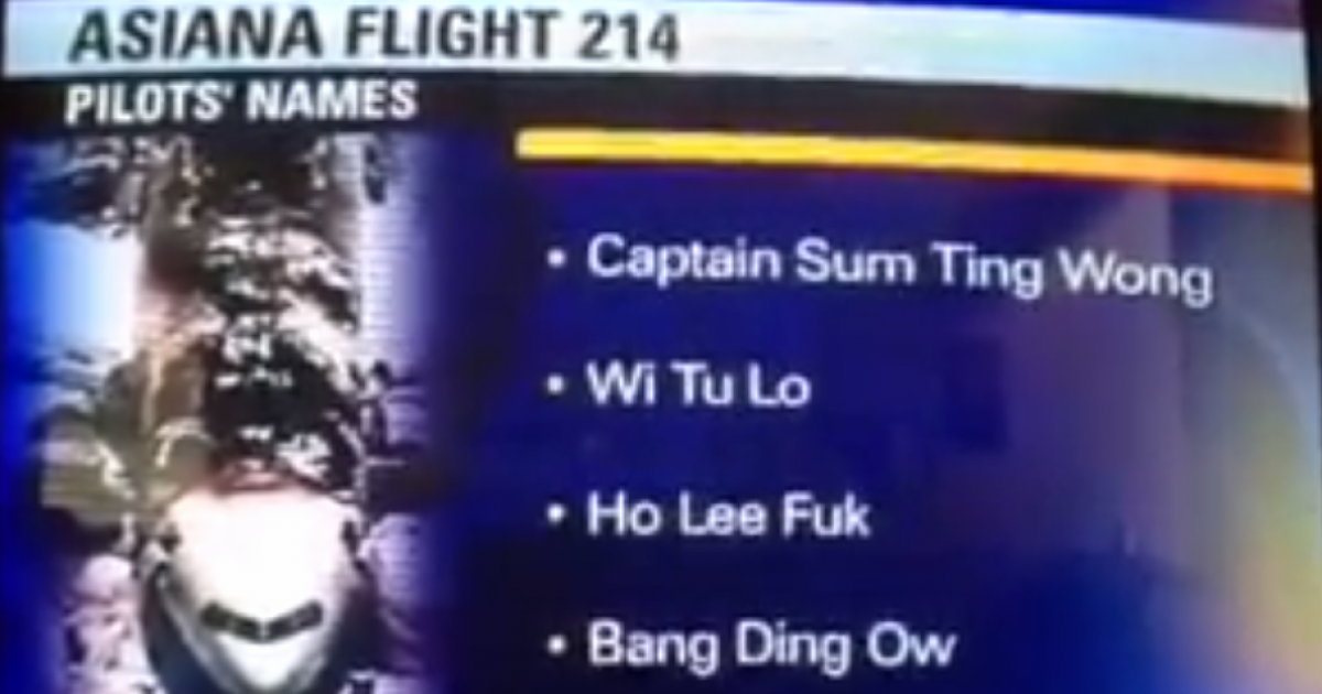 Ho Lee Fuk: Fox-affiliated TV station makes a major blooper after Asiana  Flight 214 crashes in San Francisco | Georgia Straight Vancouver's News &  Entertainment Weekly