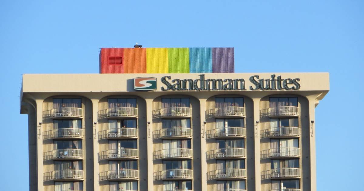 Davie Streets Rainbow Connection Sandman Suites Add Permanent Pride To Vancouver Skyline 