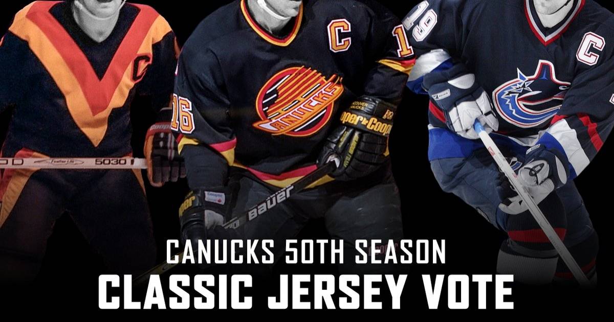 Canucks bringing back 'Flying Skate' jersey