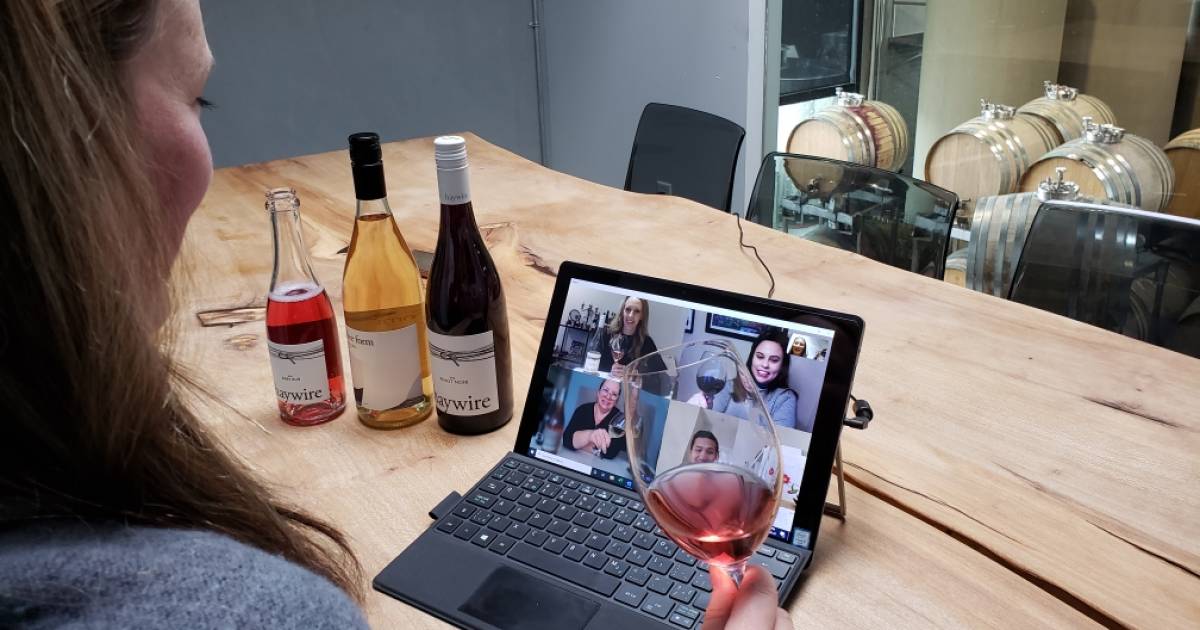 Virtual wine tastings in B.C. become the new norm (for now) | Georgia