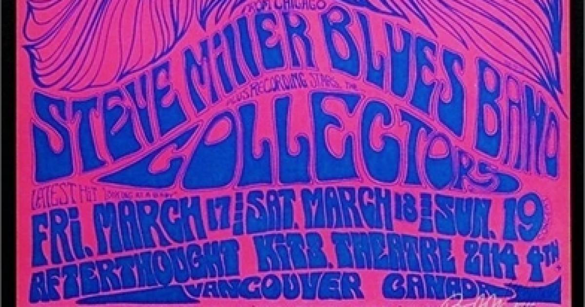 Steve Miller remembers his first Vancouver show in 1967 with the “terrific” Collectors