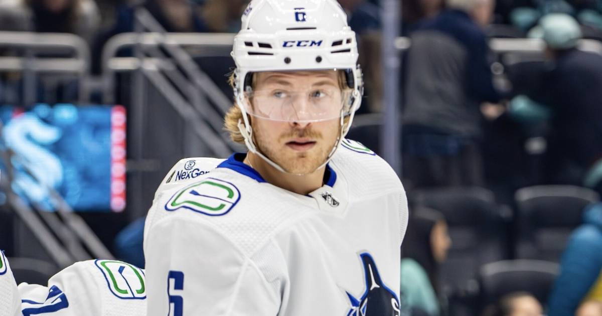 Blood clot to keep Brock Boeser out of Canucks' series-clinching game against the Oilers