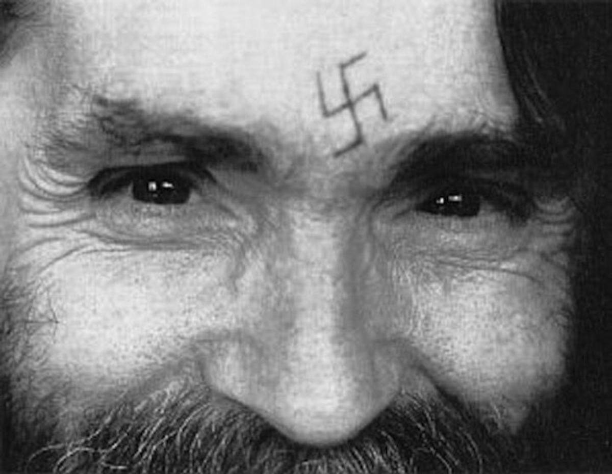 The success of <em>Helter Skelter</em> entrenched the idea of Charles Manson as the hypnotic leader of a hippie death cult that brought an end to the counterculture of the ’60s.”/></figure>



<p>During his long slog, O’Neill encounters a series of bogeys who would be at home in one of Raymond Chandler’s novels. They include Manson’s defense lawyer, now a shambling, toothless derelict with a briefcase held together by string; a prison inmate known as Pin Cushion because of his uncountable stab wounds; and a CIA scientist who killed an elephant called Tusko by injecting it with 1,400 times the dosage of acid that produces “marked mental disturbance” in humans.</p>



<p>O’Neill’s dottiest character is himself, a lonely obsessive hoarding Manson ephemera in his cramped apartment, with 190 binders full of notes on his shelves, plus six extra stacks of unfiled documents, each of them four-feet high, littering the floor. He begins as a dutiful gumshoe like Chandler’s Philip Marlowe plodding down the mean streets, but he ends closer to the justifiably paranoid taxi driver played by Mel Gibson in Richard Donner’s thriller <a href=