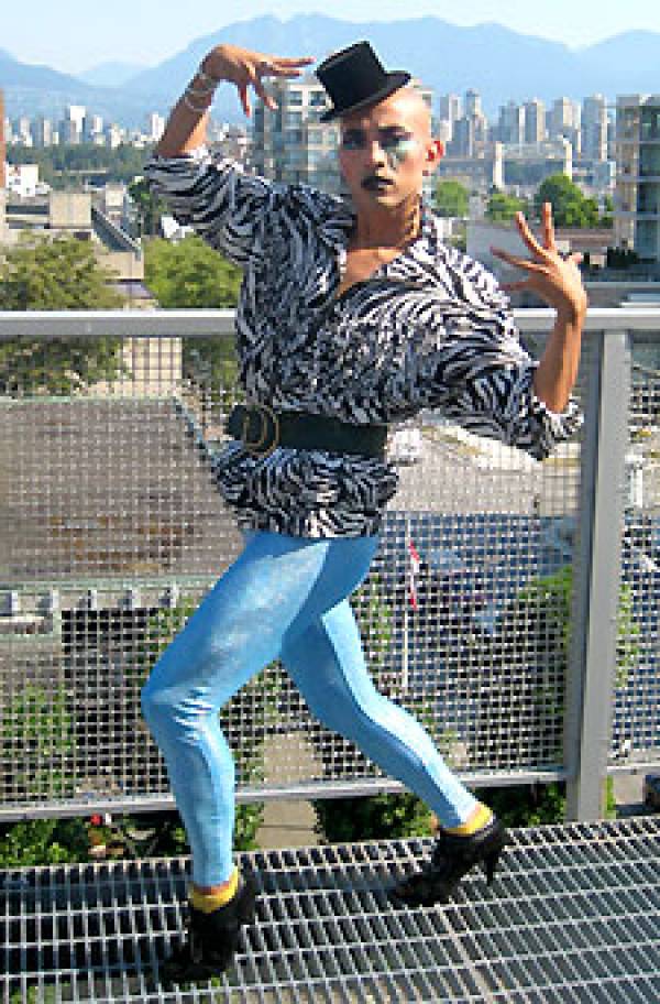 Vancouver Pride: Dancer Jojo Zolina strikes a proud pose  Georgia Straight  Vancouver's source for arts, culture, and events