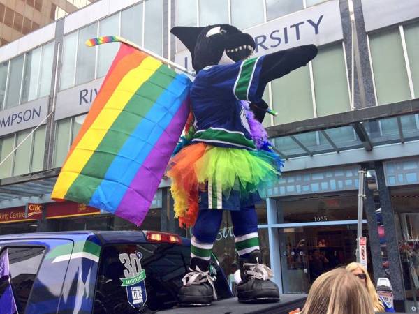 Vancouver Pride 2017: Canucks in parade, Whitecaps Pride Night, B.C. Lions  say You Can Play
