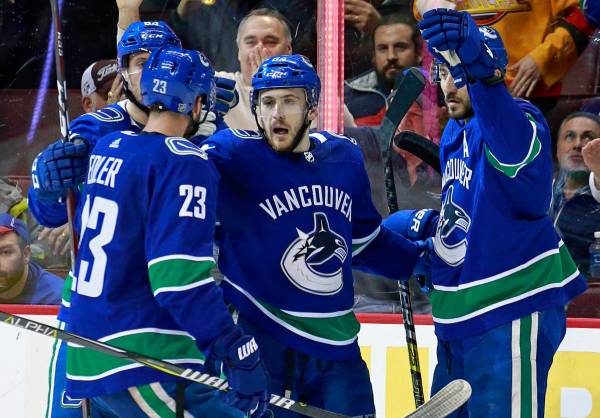 Vancouver Canucks' opening night roster 