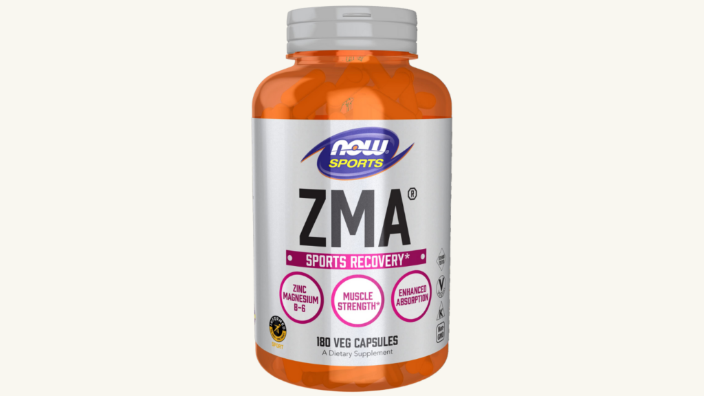 NOW 运动营养，ZMA（锌、镁和维生素 B-6）