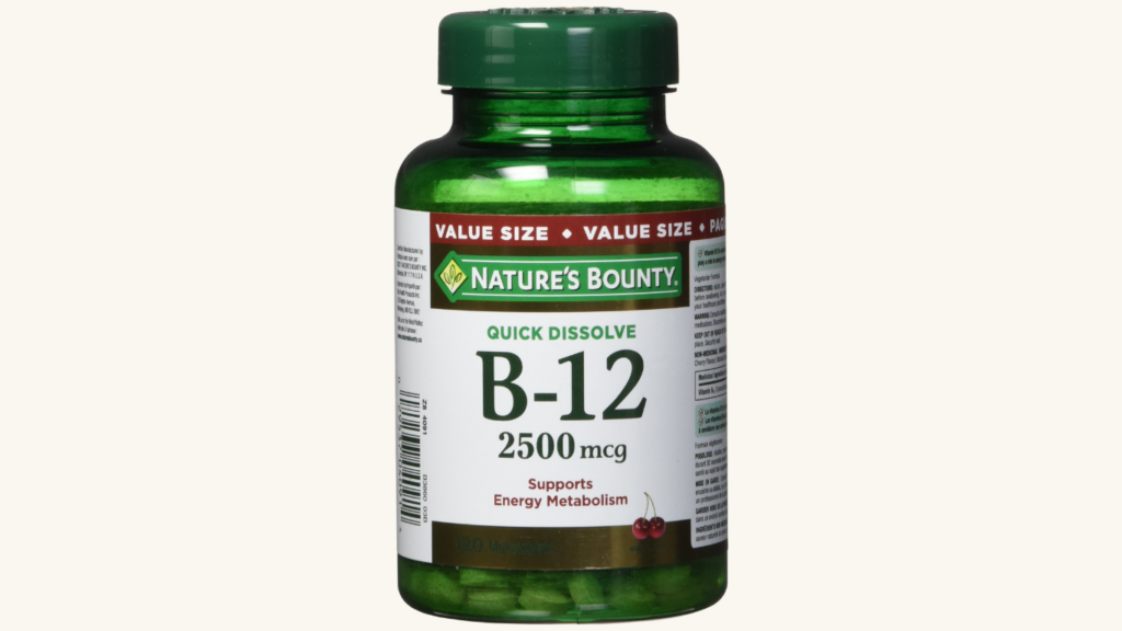 Nature's Bounty Vitamin B12 Supplement