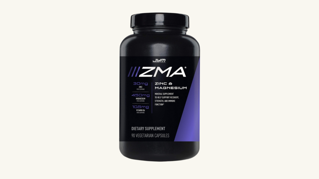 JYM Supplement Science ZMA 锌/镁胶囊补充剂