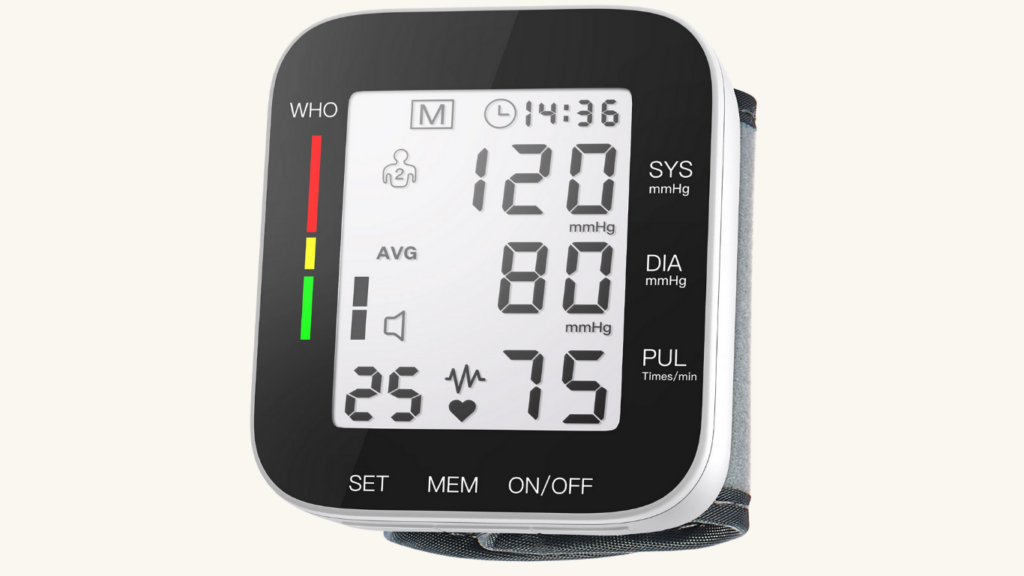 NOUYAN Wrist Blood Pressure Monitor