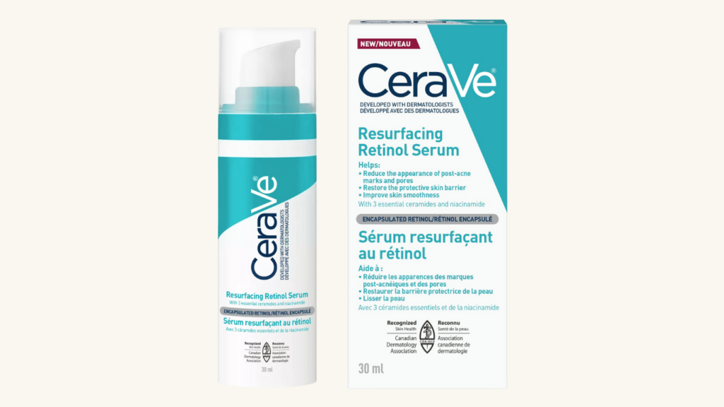 CeraVe Resurfacing RETINOL Serum For Face with niacinamide