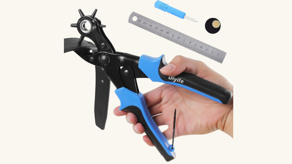 4. Diyife Leather Hole Puncher
