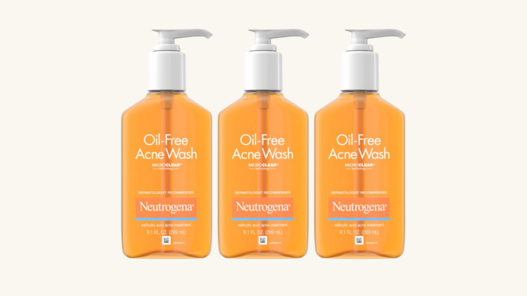 Neutrogena Oil-Free Acne Fighting Face Wash