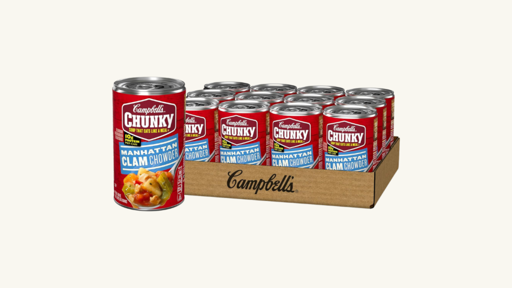 Campbell's Chunky Manhattan Clam Chowder