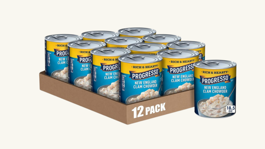 Progresso Rich & Hearty, New England Clam Chowder Soup