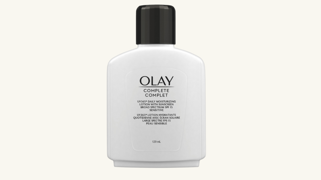 Olay Complete Daily Moisturizing Lotion with Sunscreen Broad Spectrum SPF 15, Sensitive