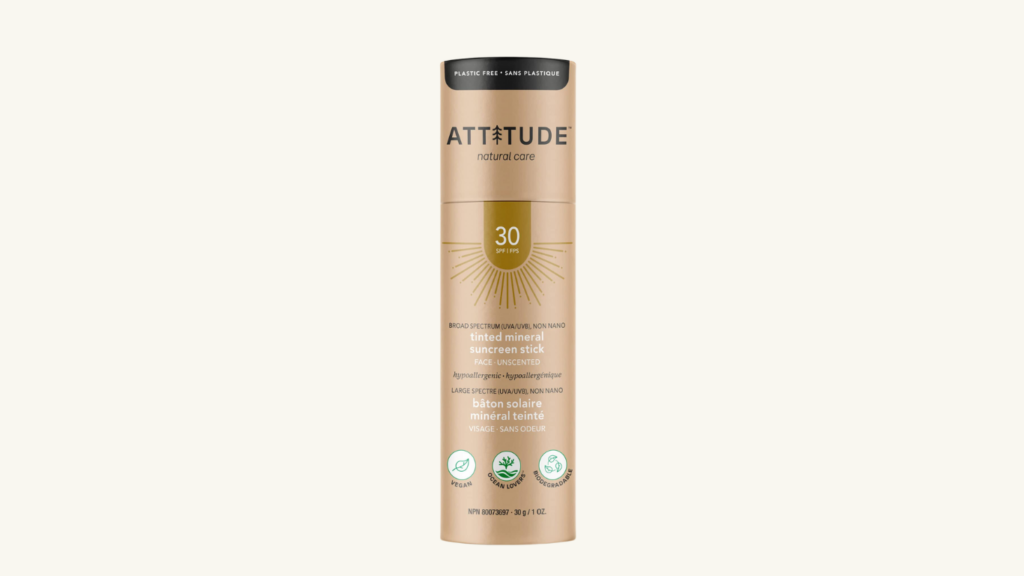 ATTITUDE Tinted Mineral Sunscreen Face Stick