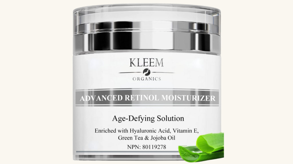 Kleem Organics Retinol Cream for Face