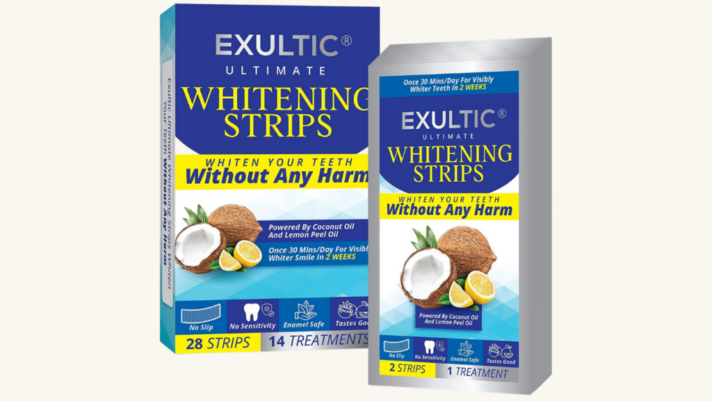 EXULTIC Teeth Whitening Strips