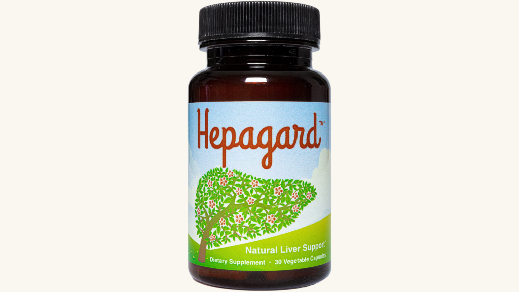 Hepagard - 天然肝脏支持补充剂胶囊，含 N-乙酰半胱氨酸 (NAC) - 非转基因，无麸质