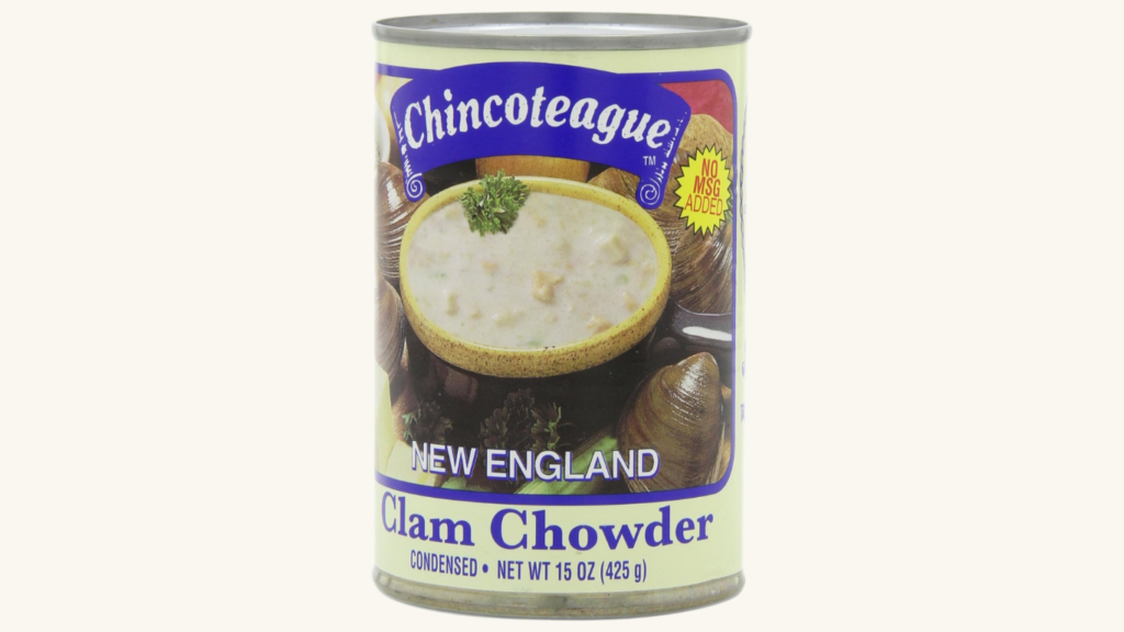 Chincoteague Seafood New England Clam Chowder