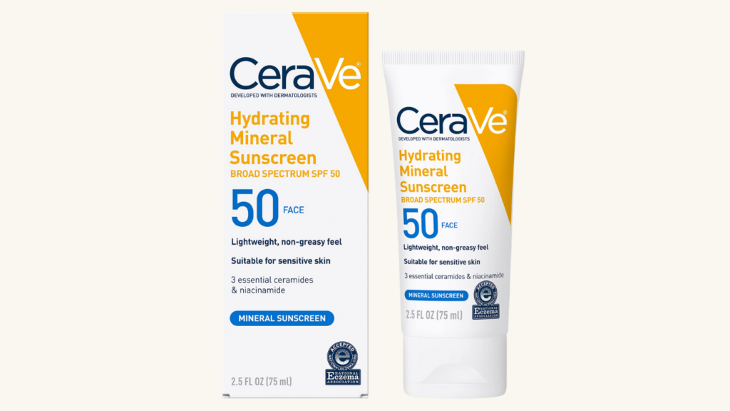 CeraVe Hydrating Sunscreen Face Lotion