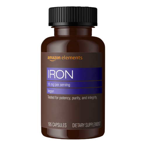 Amazon Elements Iron Supplement
