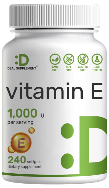 DEAL SUPPLEMENT Vitamin E Supplements