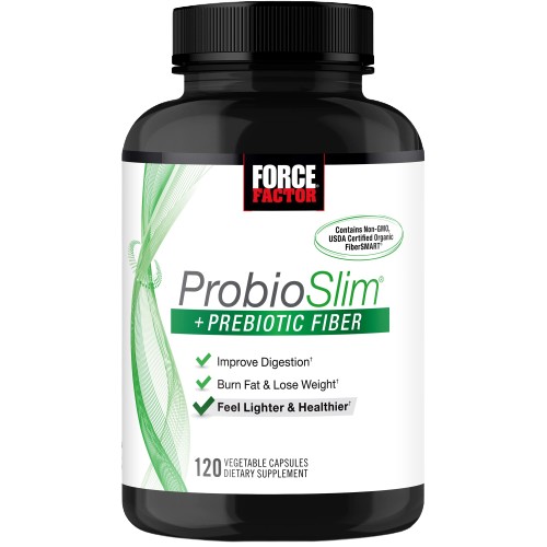 Force Factor ProbioSlim + Prebiotic Fiber Weight Loss Supplement