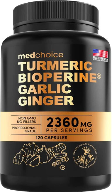 MEDCHOICE Turmeric and Ginger Supplement