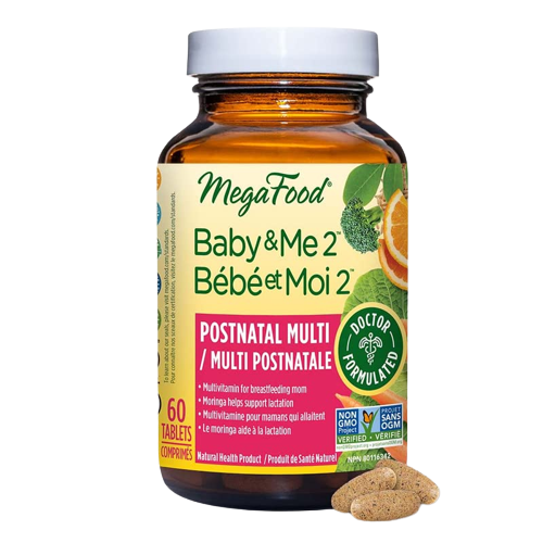 MegaFood Postnatal Vitamins for Breastfeeding Moms