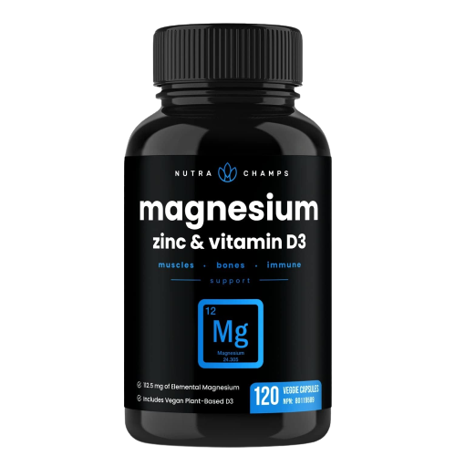 NutraChamps Magnesium Zinc & Vitamin D3