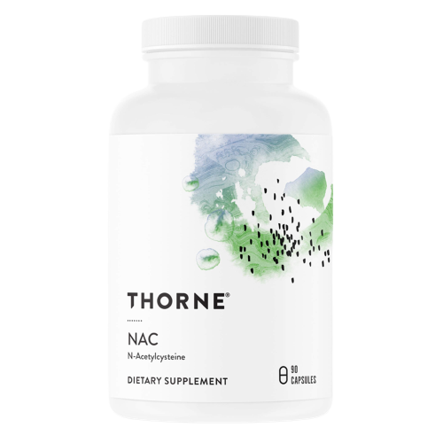 Thorne NAC - N-Acetylcysteine - 500mg - 90 Capsules
