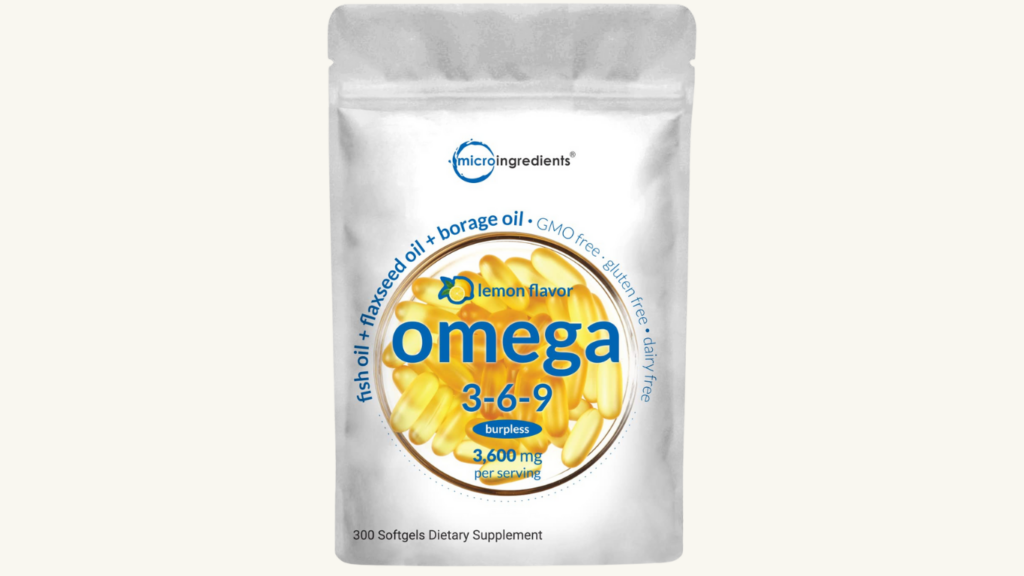 Top 6 Best Omega 3 6 9 Supplement in 2024