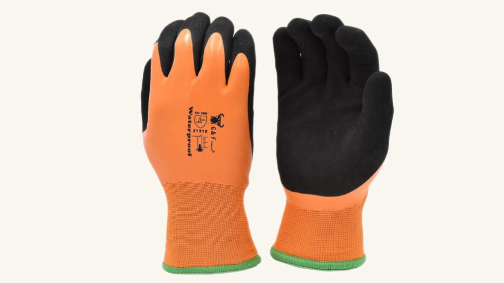 4. G & F Products 100% Waterproof Winter Gloves