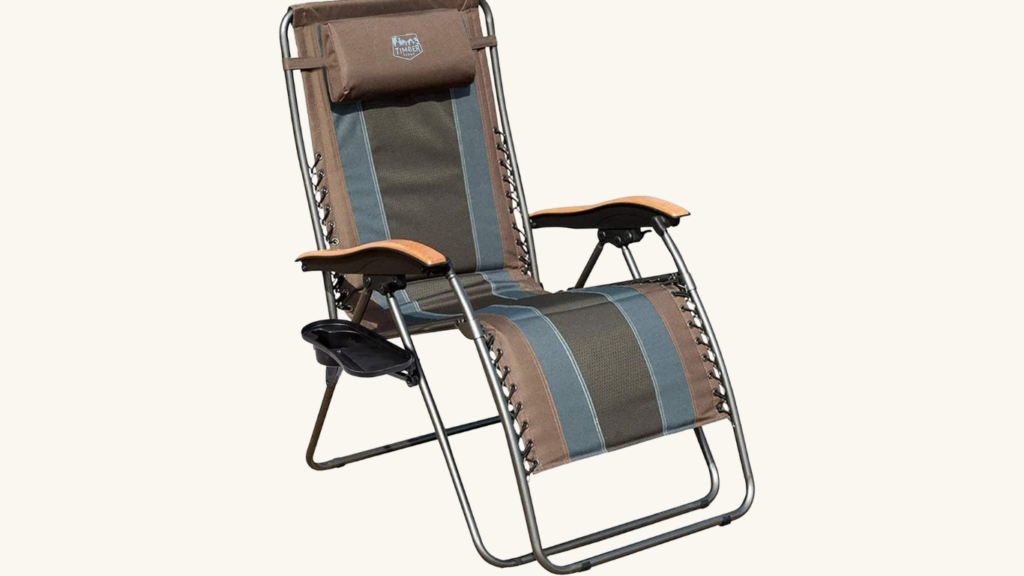 4. Timber Ridge Zero Gravity Chair