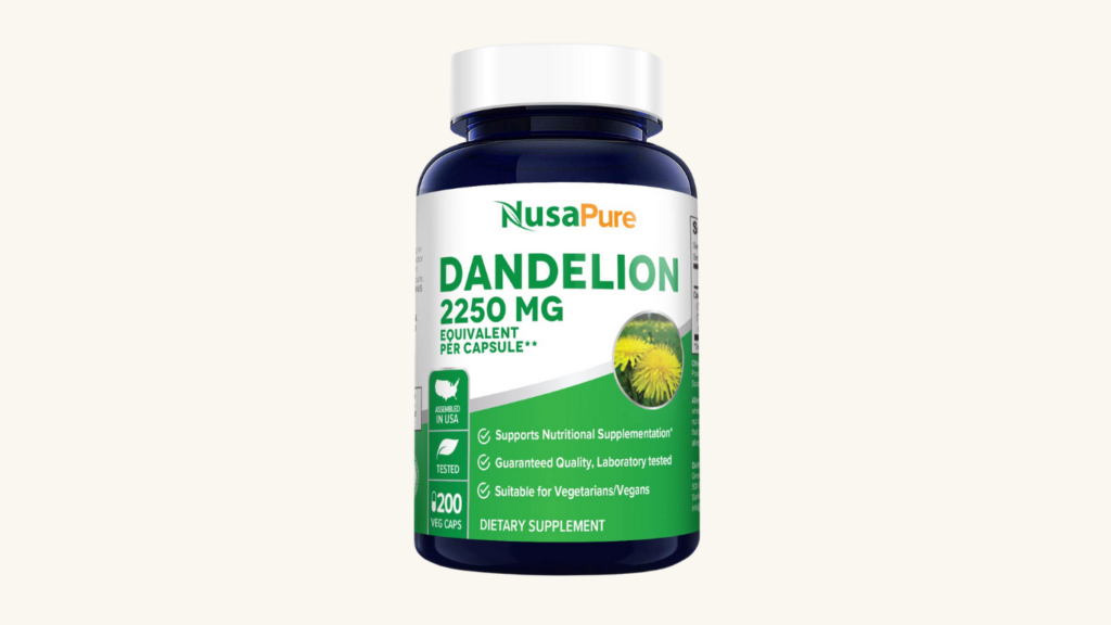 Top 6 Best Dandelion Root Supplements in 2024