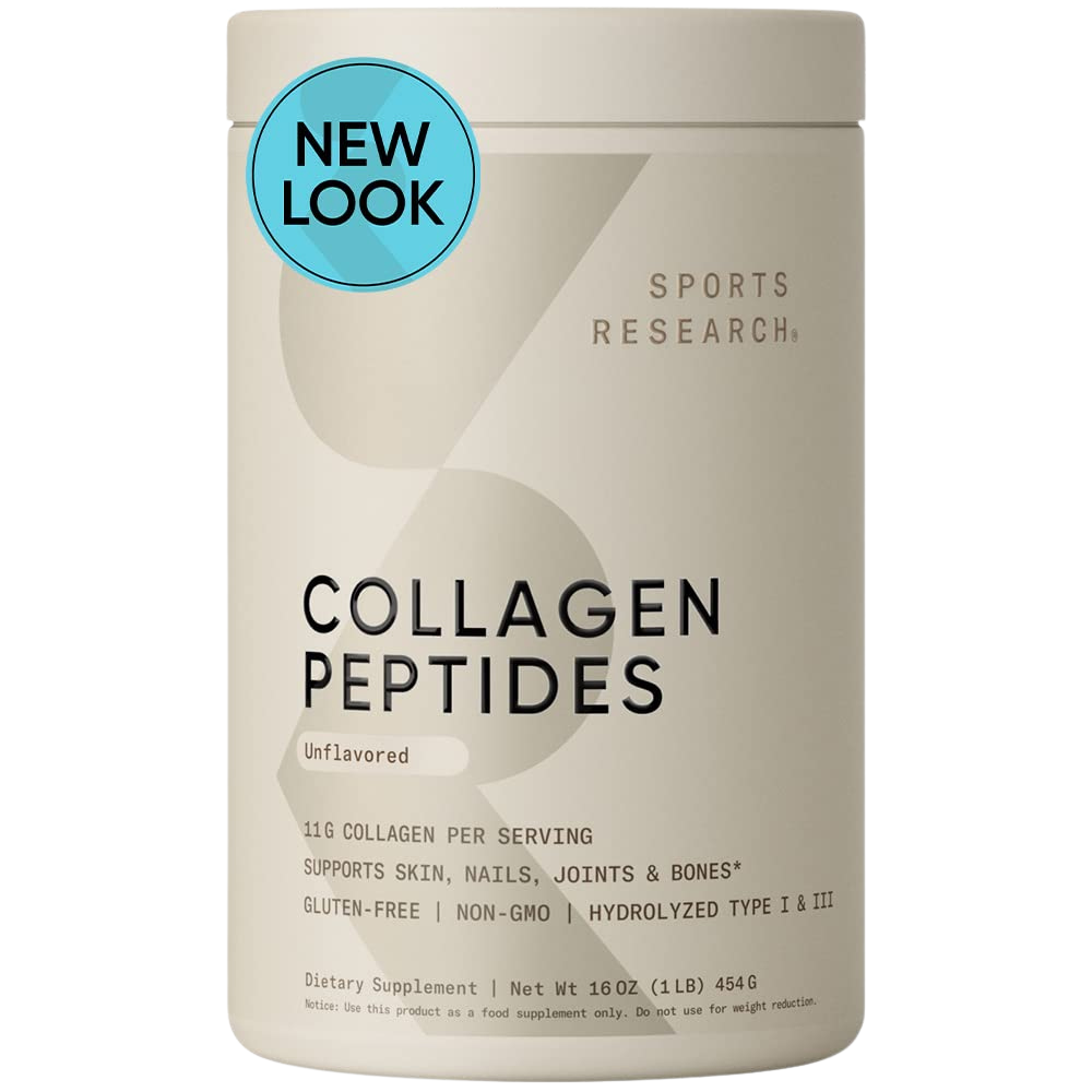 Sports Research Collagen Peptides for Women & Men