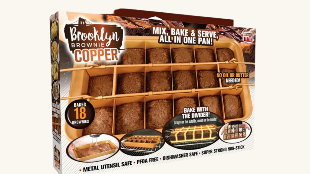 5. Brooklyn Brownie Copper by GOTHAM STEEL