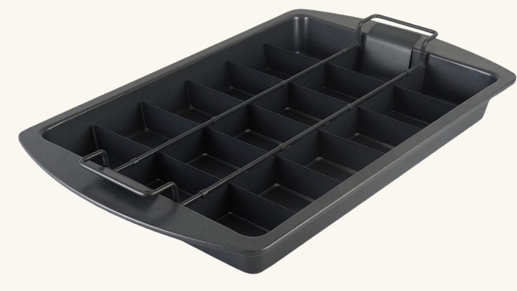 9. Chicago Metallic Professional Slice Solutions Brownie Pan