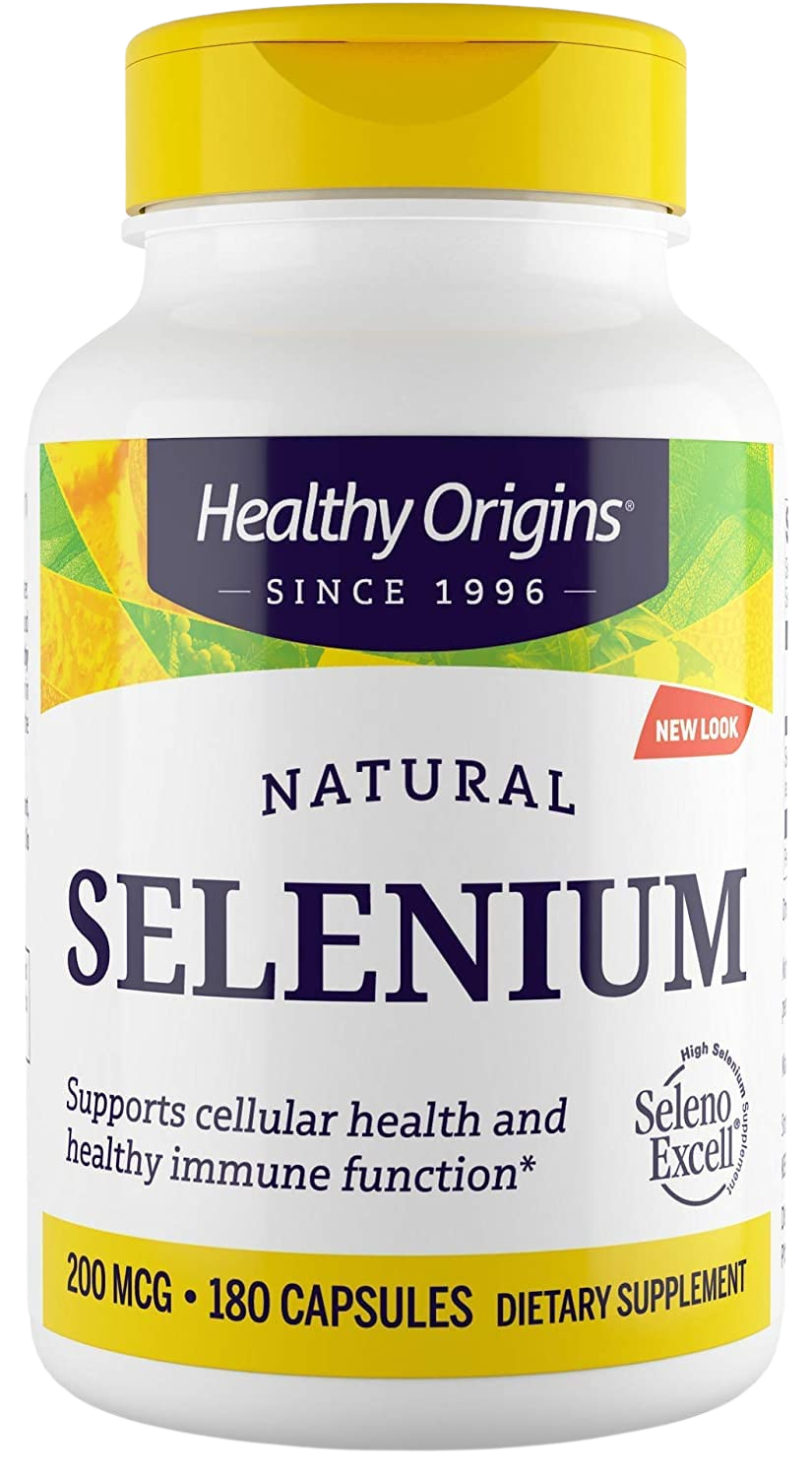 Healthy Origins Seleno Excell Selenium, 200 mcg