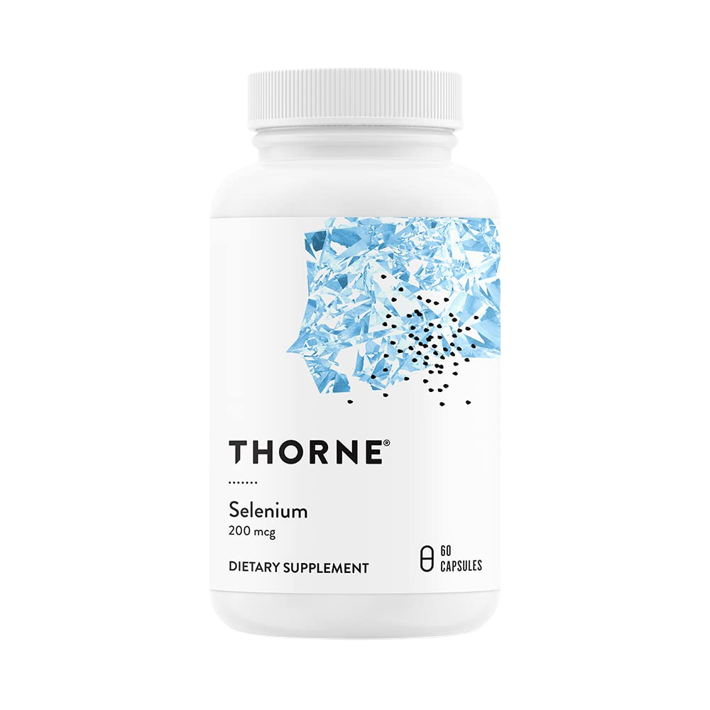 Thorne Selenium - 200 mcg Selenium Supplement for Antioxidant Support