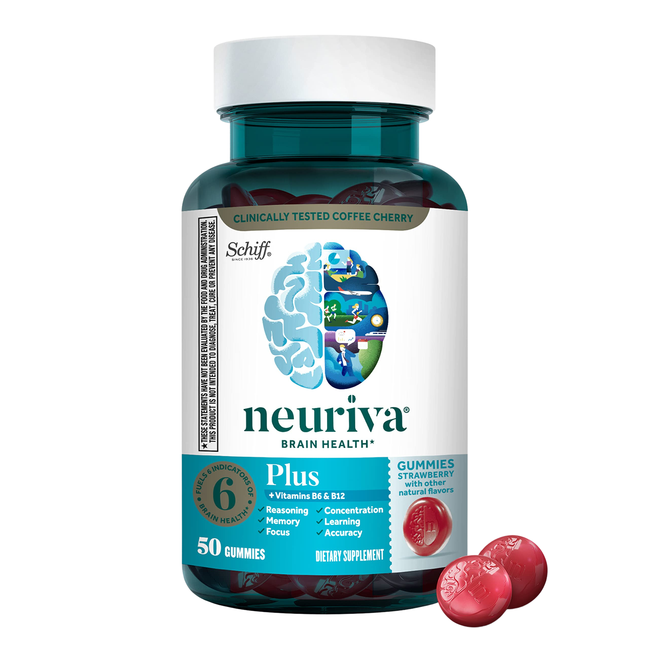 NEURIVA Plus Brain Supplement