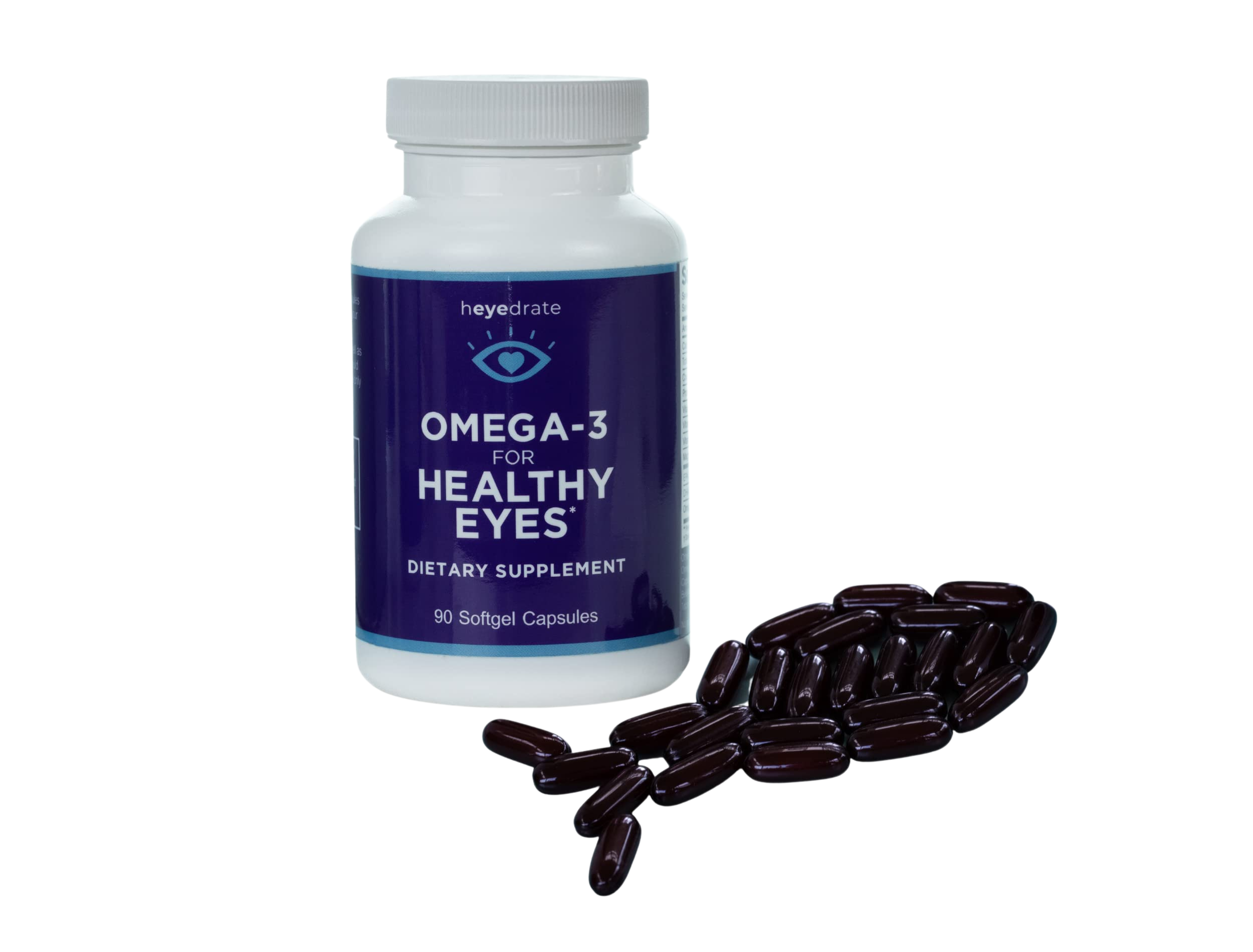 Heyedrate Triglyceride Omega 3 Fish Oil for Healthy Eyes